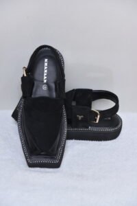 Introducing the Black Majesty Peshawari Chappal