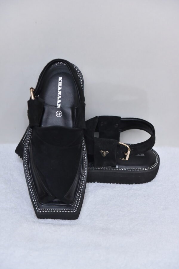 Introducing the Black Majesty Peshawari Chappal